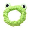 1Pack Green Frog Eye Elastic Headband - Versatile for Spa, Skincare, Makeup, Face Wash, Fun Gift for Women view 1