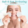 pink breeze Premium Cotton Rounds, 100 Count (Pack of 2) Cotton Pads for Face, 100% Cotton Makeup Remover Pads, Soft & Non-Irritating for Most Skin Types view 4