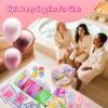 110PCS Spa Party Supplies for Girls Spa Party Favors Include Face Masks Skincare, Hand Cream, Lip Balm, Eye Patches, Lip Mask, Mini Hair Brush, Stocking Stuffers for Teen Girls, Sleepover Party Gifts view 4