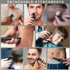 Hatteker 8-in-1 Mens Grooming Kit - Zero-Gap T-Blade Trimmer, IPX7 Waterproof Cordless Set with Hair Clipper/Beard Trimmer/Nose Trimmer, USB Rechargeable (1.5H Charge 180M Use) for Home & Travel view 3