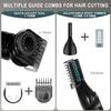 Hatteker 8-in-1 Mens Grooming Kit - Zero-Gap T-Blade Trimmer, IPX7 Waterproof Cordless Set with Hair Clipper/Beard Trimmer/Nose Trimmer, USB Rechargeable (1.5H Charge 180M Use) for Home & Travel view 4