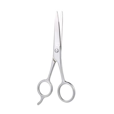 Stainless Steel Beard Scissors and Hairdressing Scissors Practical Accessory for Beard Care and Eyebrow Grooming for Daily Use Silver