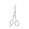 Stainless Steel Beard Scissors and Hairdressing Scissors Practical Accessory for Beard Care and Eyebrow Grooming for Daily Use Silver view 1