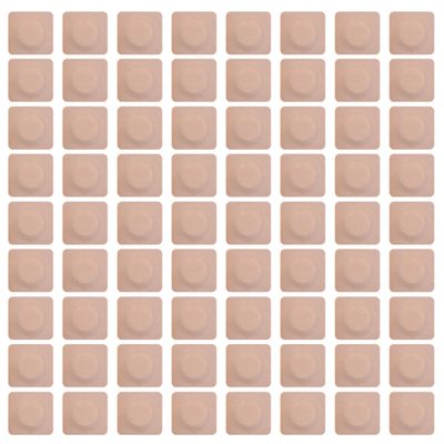 100Pcs Castor Oil Belly Button Patch, Breathable Self Adhesive Belly Button Patch, 2x2in Essential Oil Wraps(Oils Not Included) Castor Patches