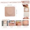 100Pcs Castor Oil Belly Button Patch, Breathable Self Adhesive Belly Button Patch, 2x2in Essential Oil Wraps(Oils Not Included) Castor Patches view 4
