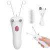 Licsaliwe Face Threading Tool, Electric Cordless Threading Hair Removal, Portable USB Rechargeable Beauty Hair Remover Eyebrow view 4