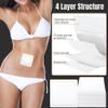 50Pcs Castor Oil Belly Button Patch, Self Adhesive Belly Button Patch, Breathable Cotton Essential Oil Wraps for Exercise, Castor Patches view 4