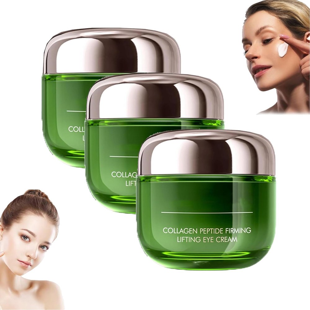Eye Balm, Eye Cream, Collagen Peptide Firming Eyes Creams, Instantly Hydrate and Brighten Eyes Creams, Comfortable Touch and Non-sticky