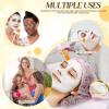 38 Pcs Esthetician Supplies for Facials: 3 Stainless Steel Gold Esthetician Bowls 2 Stainless Steel Mixing Gold Tray 3 Facial Fan Brushes 6 Face Mask Applicator Brush 24 Facial Sponge Compressed Round view 4