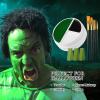 Black White Green Face Body Paint, Christmas Wicked Makeup Kit (3 Sponges + 5 Brushes), 9 Pcs Oil Based Non Toxic Green Face Painting Witch Kit for Halloween SFX, Hunting Hulk, Zombie, Costume,Cosplay view 3