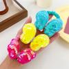 2000s Hair Scrunchies Sequined Butterfly Hair Tie Scrunchy Elastic Hairpieces Hair Rope Lady Hair Decoration view 3