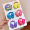 2000s Hair Scrunchies Sequined Butterfly Hair Tie Scrunchy Elastic Hairpieces Hair Rope Lady Hair Decoration view 4