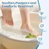 BTTEUYE Foot Pedicure Soak,Natural & Refreshing,Relieve Fatigue,Soothe & Protect Feet,Mint Scent,350-Count view 4
