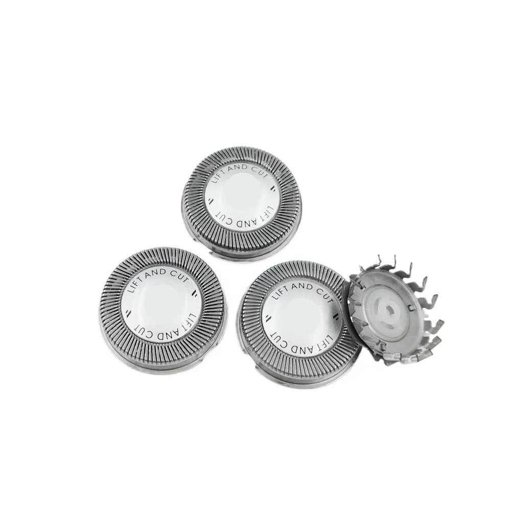 3pcs Replace Head Razor BladeCompatible For Philipsshaver HQ3 HQ4 HQ55 HQ56 HQ4+ Hq44 HQ6640 HQ6645 HQ6675 HQ6676 HQ6695 HQ6696 HQ6425
