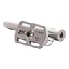 Rex Supply Co. Page Three Piece Double Edge Safety Razor  Aircraft Aluminum Finish, Ultra-Light CNC-Milled Razor for Men, Durable Smooth Shaver Compatible with All Standard DE Blades view 4