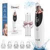 Blackhead Remover Pore Vacuum  3 Suction Levels & 5 Probes  Facial Cleaner for Nose & Face  Rechargeable Comedone Extractor with LED Display view 1