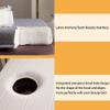 GDDUOYUE 3cm Latex Memory Foam Massage Table Topper with Face Hole  Soft Esthetician Bed Cushion Pad for Beauty Salon, Spa, or Chiropractic Use,Style 1,80190cm view 3