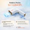 Navaskin Ultra Pro IPL Laser Hair Removal Device for Women & Men with Painless Sapphire Ice-Cooling Tech, Auto & Manual Modes, 5 Intensity Levels, for Face, Legs, Armpits, Hands & Bikini Line view 3