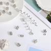 18pcs Snake Hair Clips Decoration Silver,Gold Hair Accessories for Braids,Metal Dreadlock Beads Set,Loc Jewelry for Black Women,Hairs Charms for Halloween Dreadlocks and Braiding view 3