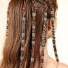 18pcs Snake Hair Clips Decoration Silver,Gold Hair Accessories for Braids,Metal Dreadlock Beads Set,Loc Jewelry for Black Women,Hairs Charms for Halloween Dreadlocks and Braiding view 4