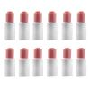 Straight Round 30ml Essential Oil/Serum PETG Bottle with 18/415 Black Convex Plastic Push Button Pipette Dropper for Essential Oils, Leak Proof Travel Bottles, Set of 12 (Dark pink) view 1
