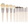 ERTXGBA 12 pcs brush sets, beginner makeup brush complete set of beauty tools view 2