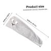 EPIGEIST 3pcs Quick Dry Hair Towel Wrap Super Absorbent Hair Cap for Women for Shower Gym Travel Salon Use Soft Comfortable Easy to Use Pink White Grey view 2