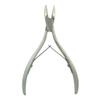 Rounded Nail & Corner Nipper  17mm Blade with Ergonomic Trapezium Grip  13cm Satin Stainless Steel Tool with Double Spring view 1
