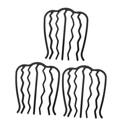ARTSEWPLY 3pcs Hairpin Clip for Women Stylish Hair Fork Side Comb for Buns Weddings and Parties Suitable for All Hair Types and Colors