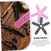 TOGEVAL 10Pcs Heatproof Hairdressing Plates Durable Perm Tools for Hairdressers and Barbers Heat Blocking Accessories for Salon Use Essential Hair Salon Equipment Random Color view 3