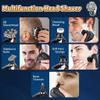 9D Electric Head Shaver for Bald Men, Head shavers for Bald MenBeard Trimmer,Waterproof WetIPX7 Waterproof Wet/Dry Rotary Shaver Kitfor Home and Travel view 3