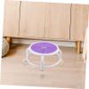 ETHZZLE Low Rolling Stool with Swivel Wheels Multi-Functional Footrest for Home Use Ergonomic Small Stool for Boys and Girls and Adults Easy Movement Rolling Chair for Bathroom and Spa view 2