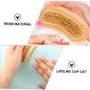 EPIGEIST 3Pcs Double Sided Boar Bristle Nail Brush Fingernail Cleaner Pedicure Hand Brush for Home Office Kitchen and Garden Use Convenient and Practical Nail Art Tools view 4