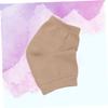 ARTSEWPLY Nylon Moisturizing Heel Socks Open Toe Hydrating Socks for Dry Cracked Breathable Gel Sleeve for Day Night Comfort view 4