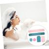 ELAYARD 1 Set Cotton Fiber Bathing Tools Assorted Scrubbers Exfoliating Gloves Bath Balls for Cleaning Lightweight Space Saving Design for Adults view 3