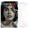 10 Pcs Face Holographic Laser Makeup Patches, Holographic Multichrome Glitter Freckles Face Tattoo, Glitter Freckles, Sparkle and Waterproof Face Glitter Temporary Tattoos for Women view 1