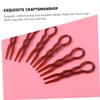 EPIGEIST 24pcs U Shaped Hair Forks for Women Lightweight French Hair Sticks for Buns Comfortable for Weddings Parties Daily Wear view 4