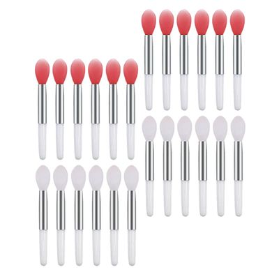 EPIGEIST 24Pcs Silicone Lip Brush for Women Portable Lipstick Applicator Makeup Tools for Salon and Home Use for Valentine Day and Special Occasions