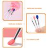 EPIGEIST 24Pcs Silicone Lip Brush for Women Portable Lipstick Applicator Makeup Tools for Salon and Home Use for Valentine Day and Special Occasions view 2