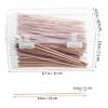 EXAOMBLE 500pcs Precision Long Cotton Swabs for Makeup Ear Cleaning Nail Care Gentle Tipped Applicator Sticks for Versatile Use Skin Electronics view 2