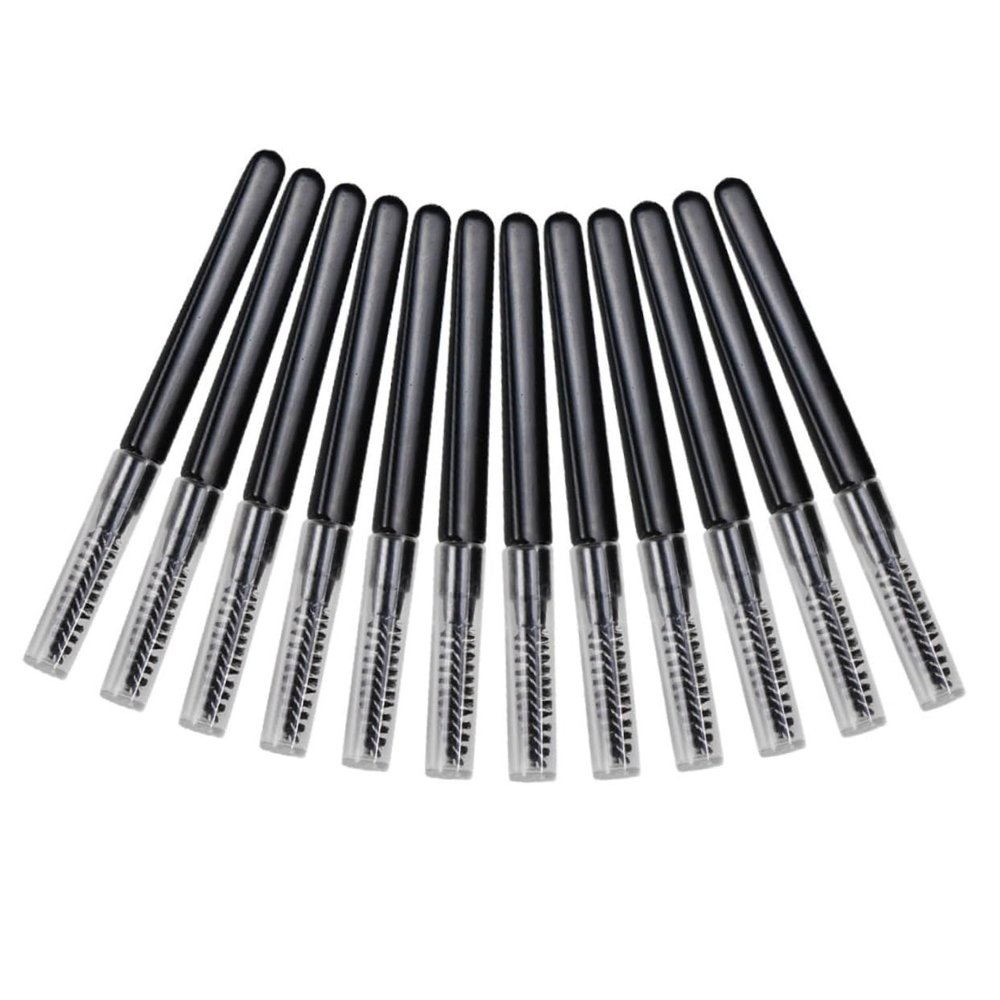 EPIGEIST 20pcs Portable Eyebrow Brush with Caps Multi Functional Brow Shaping Tool for Salon and Home Use for Eyebrow Grooming and Lash Styling