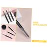 EPIGEIST 20pcs Portable Eyebrow Brush with Caps Multi Functional Brow Shaping Tool for Salon and Home Use for Eyebrow Grooming and Lash Styling view 4