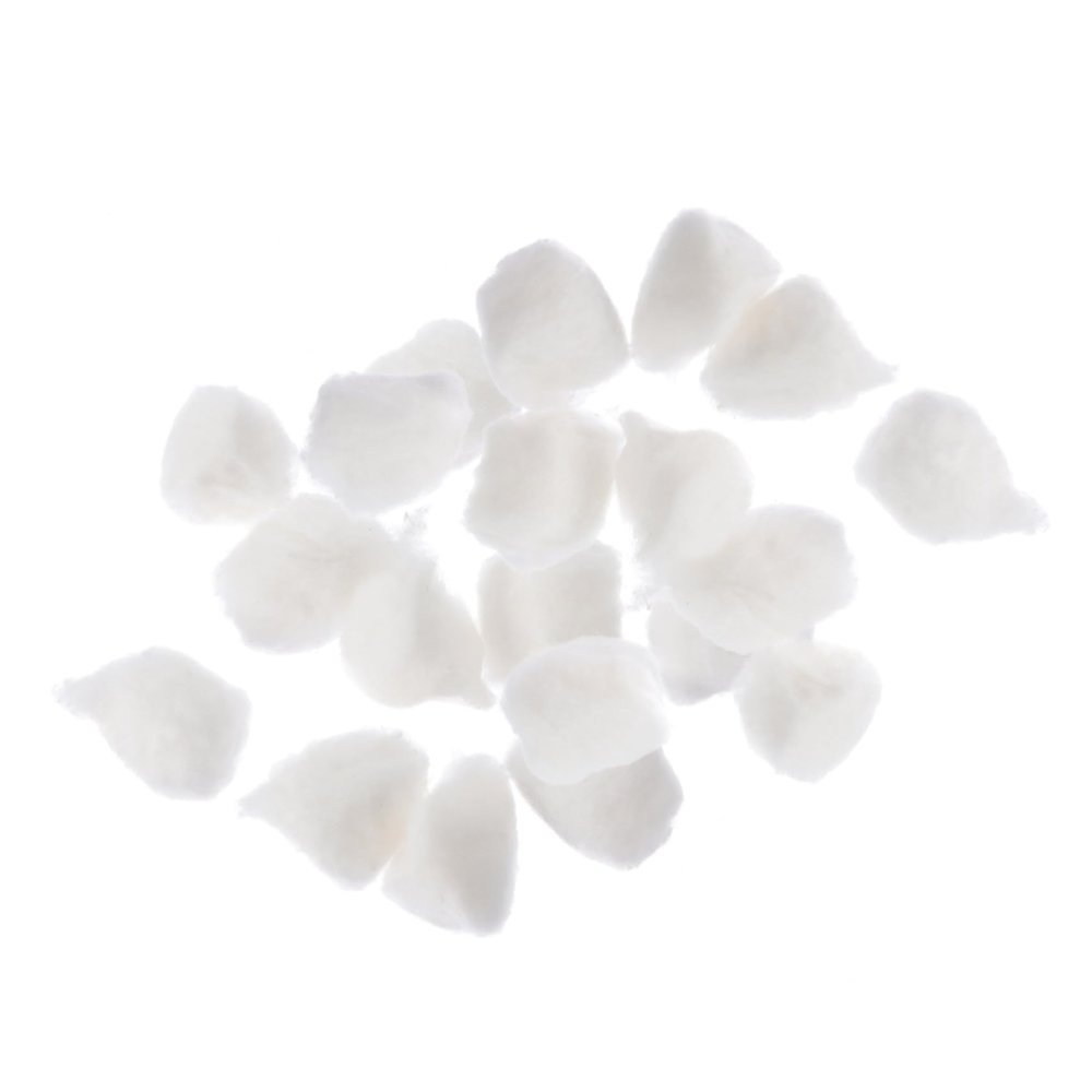 HONITANO Non Medical Cotton Balls for Wound Care and Cosmetic Use Ultra Absorbent Cotton Balls for Tattoos Makeup Removal and Skin Cleaning Supplies