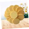 SMASOLO 50 Pcs Compressed Natural Cellulose Facial Sponge Soft Skin Care Makeup Remover Puff for Gentle Cleansing Round for Daily Use and Exfoliation view 2