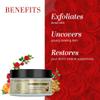 Khadi Natural Ayurvedic Rose and Apricoat Walnut Facial Scrub, 50g|Deeply exfoliates dead cells|Purifies and cleanses skin|Suitable for All Skin Types view 2