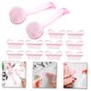ELAYARD 1 Set Nail Cleaning Kit with Long Handle Grip Brushes Random Color Small Brushes for Easy Manicure Care and Nail Art Skin Friendly Durable Materials Random Color view 4