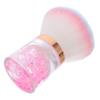 WRITWAA Nail Art Dust Brush Portable Flower Shape Cleaner Tool for Acrylic Makeup Fluffy Nail Dust Collector for Professionals Beginners Multipurpose with Enhanced Grip view 1