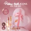 Charlotte Tilbury Pillow Talk Icons On the Go Kit - 4-Piece Makeup Set with Cream Eyeshadow, Mini Matte Lipstick, Lip Liner & Liquid Highlighter Blush in Iconic Nude-Pink Tones view 2