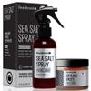 Beardbrand Beard Styling Paste + Sea Salt Spray Bundle  Versatile Mens Hair & Beard Grooming Set with Pearl Snap Scent view 1