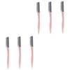 ASAKKURA 2sets Stainless Steel Eyebrow Razor Portable Eyebrow Trimmer Makeup Tool Kit for Women Lightweight Non Slip Design for Travel and Grooming 3pcs*2 view 1